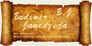 Budimir Jamedžija vizit kartica